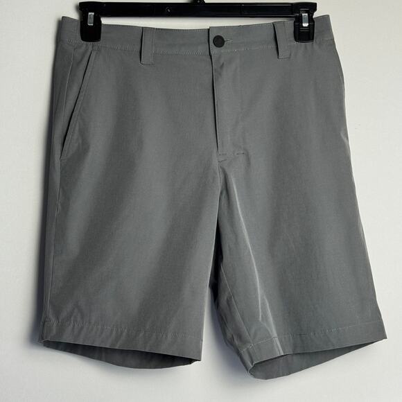 Banana Republic Other - Banana Republic Mens Elastic Waistband Shorts Gray Size 32 Classic Fit Casual